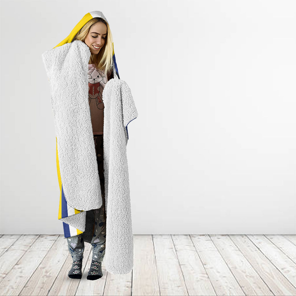 Boneiru Flag Stylized Hooded Blanket