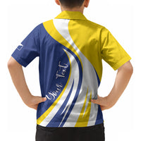 Personalized Boneiru Flag Stylized Kid Hawaiian Shirt