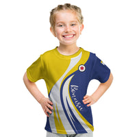 Personalized Boneiru Flag Stylized Kid T Shirt