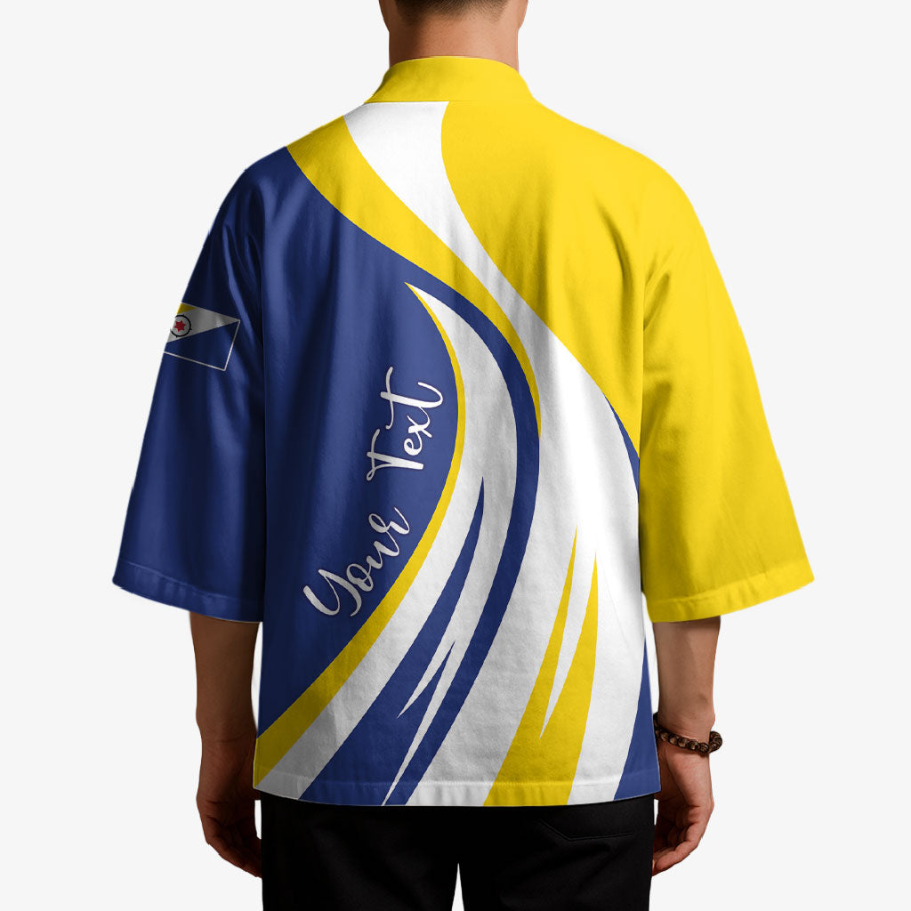 Personalized Boneiru Flag Stylized Kimono