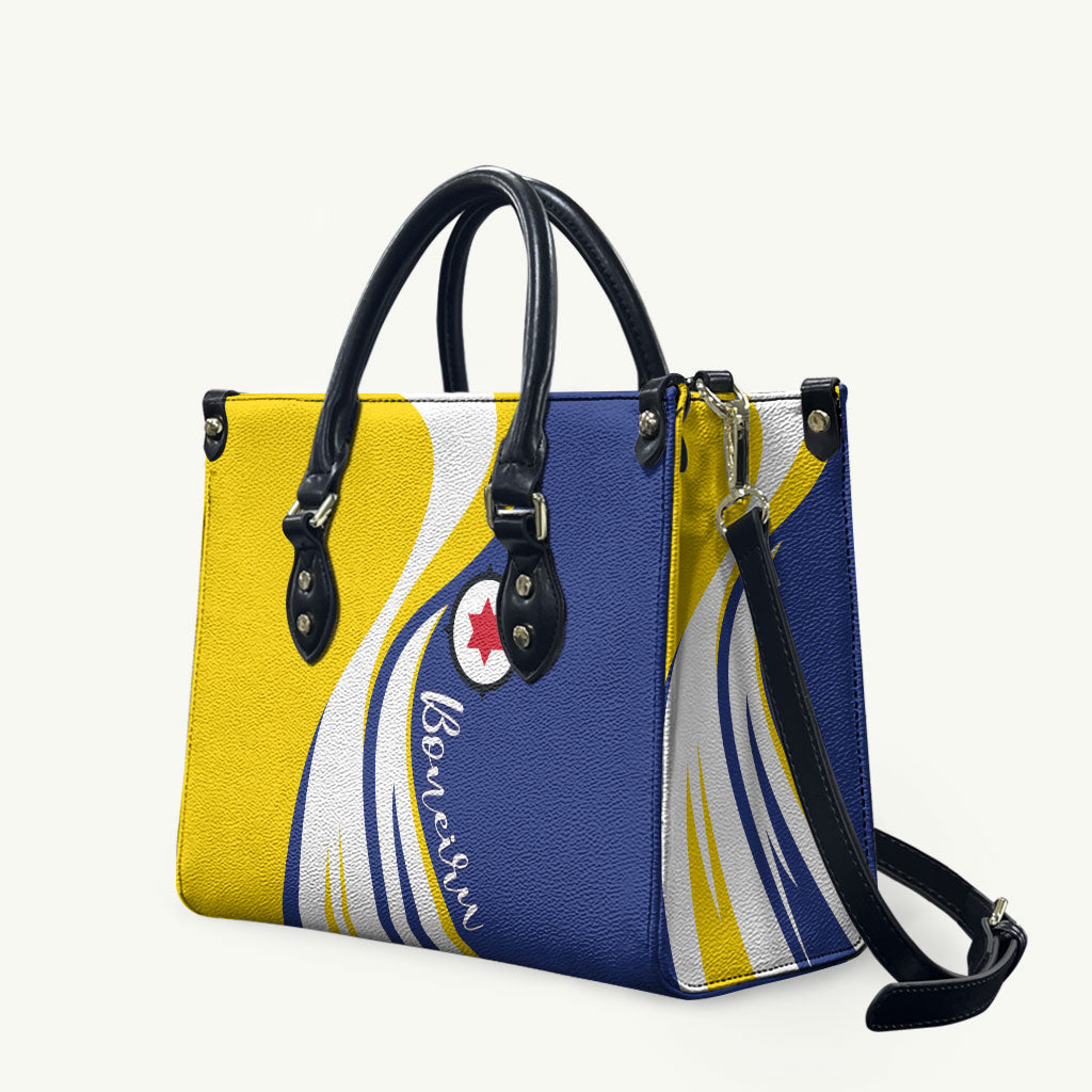 Boneiru Flag Stylized Leather Bag