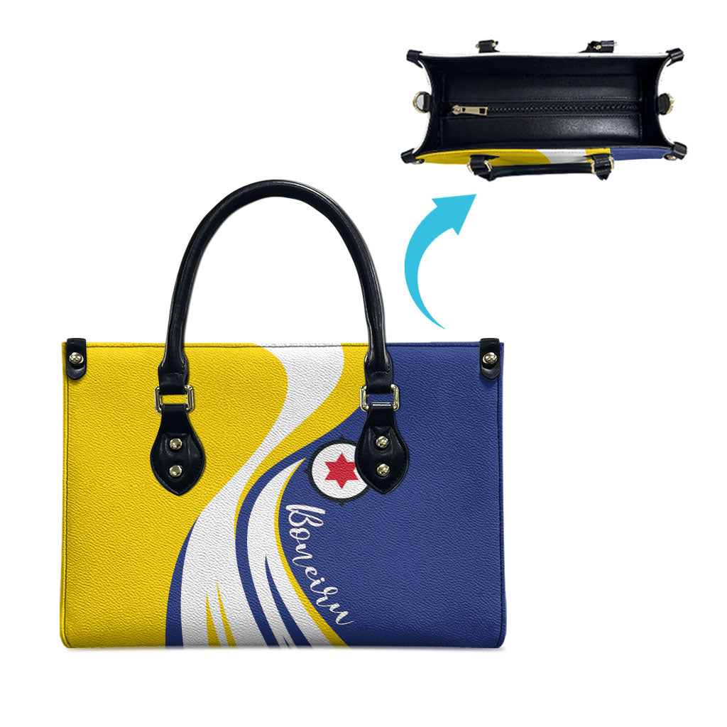 Boneiru Flag Stylized Leather Bag