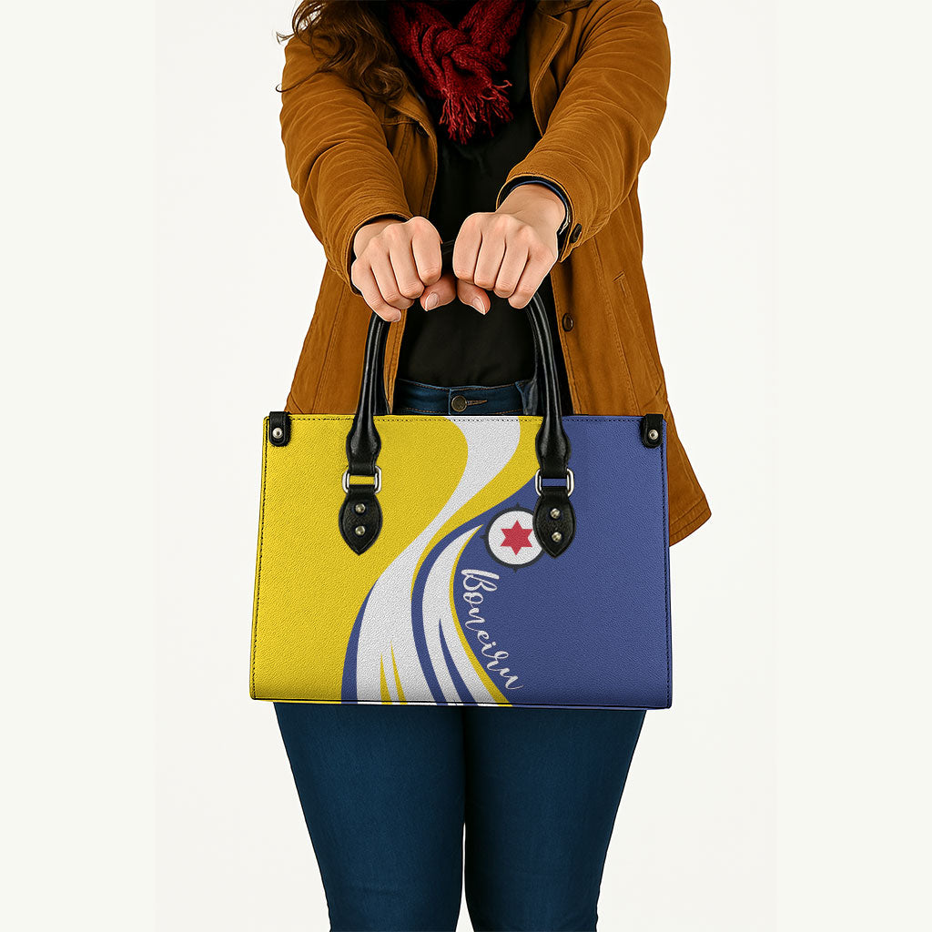 Boneiru Flag Stylized Leather Bag