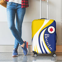 Boneiru Flag Stylized Luggage Cover