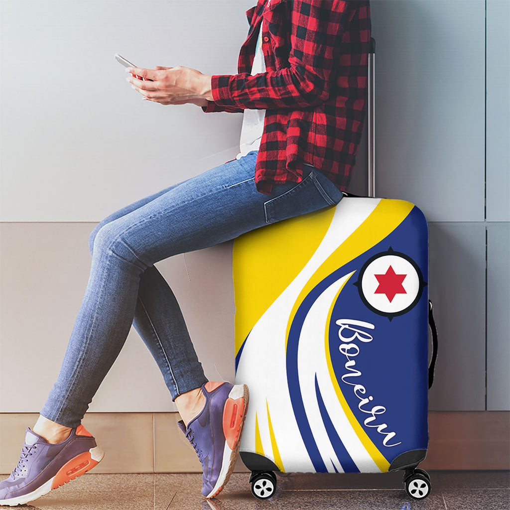 Boneiru Flag Stylized Luggage Cover