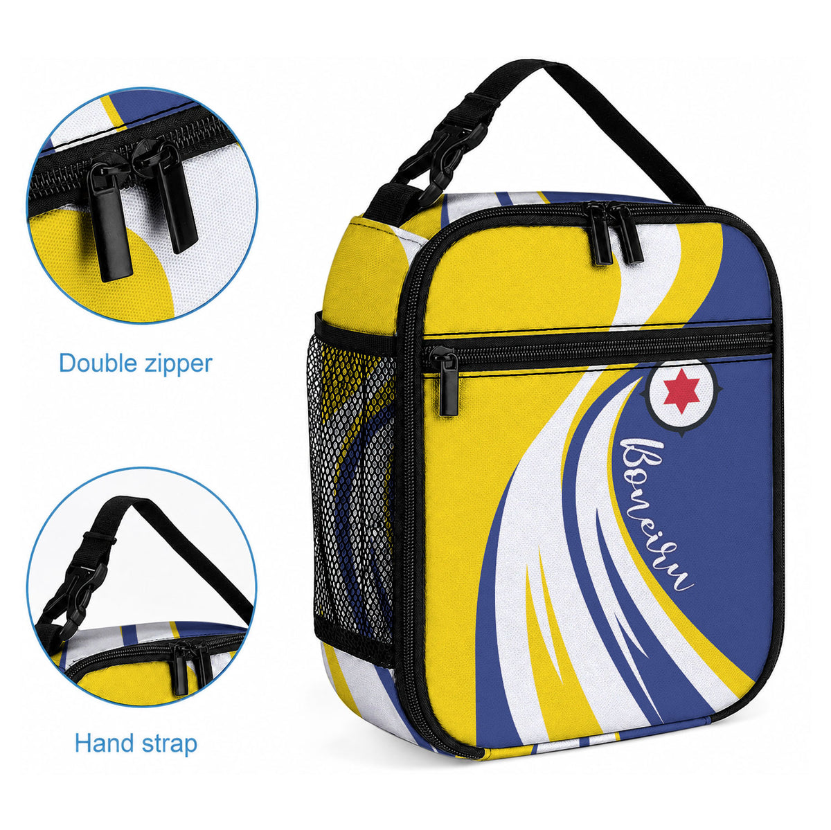 Boneiru Flag Stylized Lunch Bag