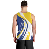 Personalized Boneiru Flag Stylized Men Tank Top
