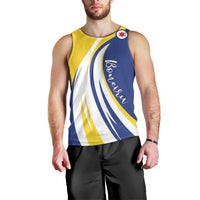 Personalized Boneiru Flag Stylized Men Tank Top