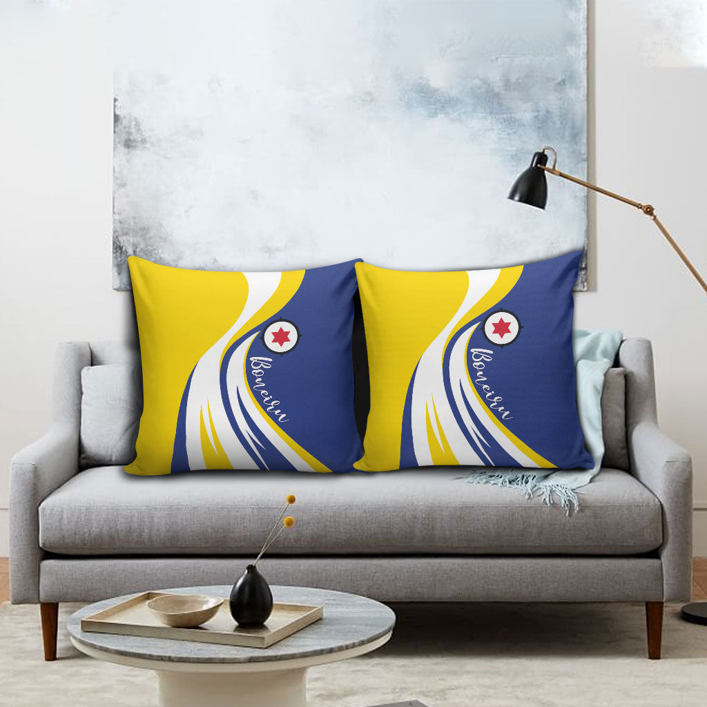 Boneiru Flag Stylized Pillow Cover