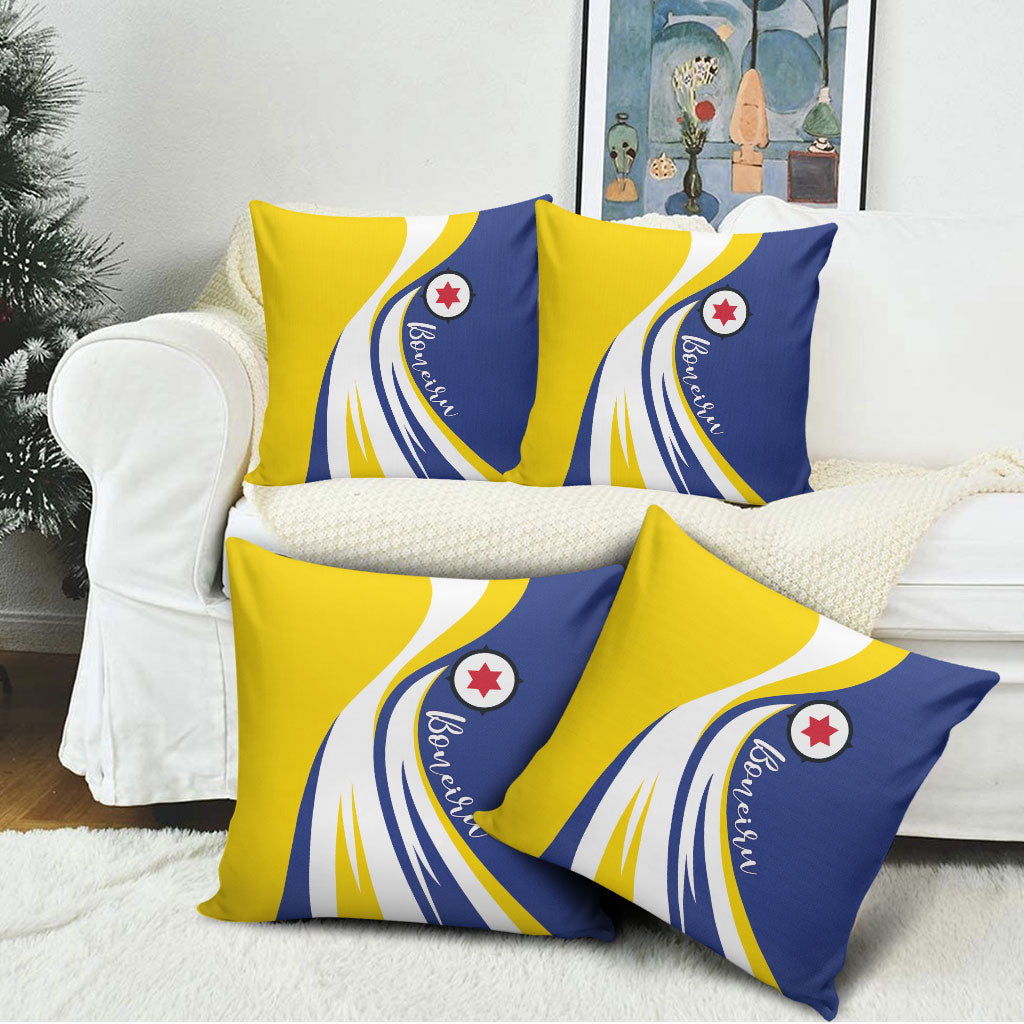 Boneiru Flag Stylized Pillow Cover