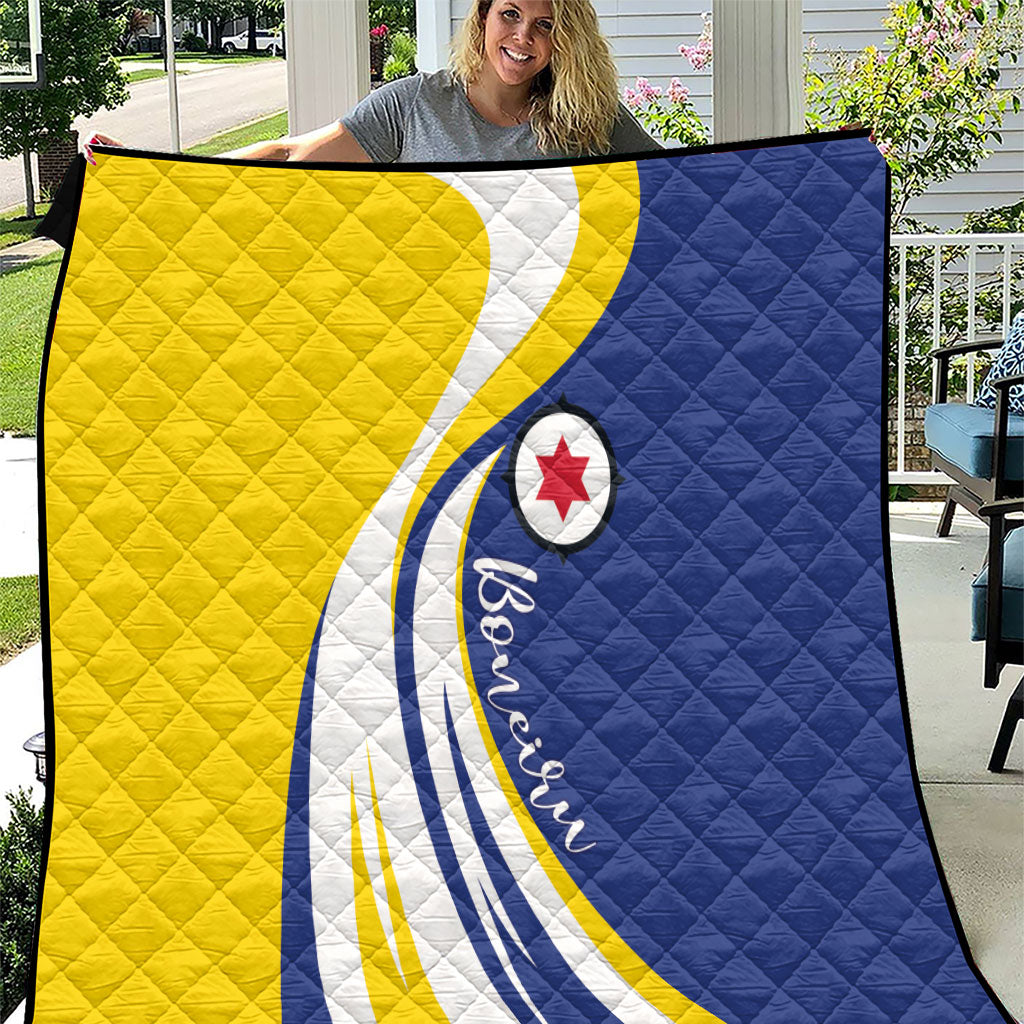 Boneiru Flag Stylized Quilt