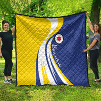Boneiru Flag Stylized Quilt