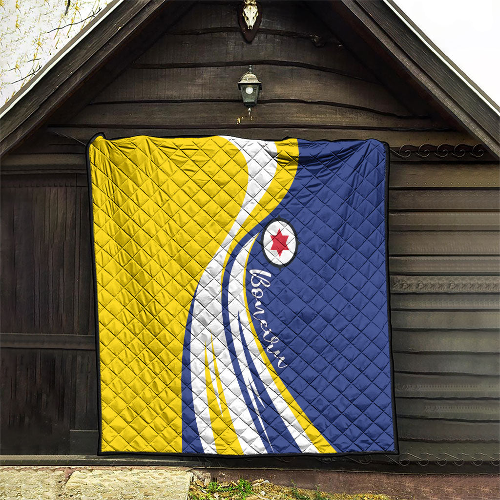 Boneiru Flag Stylized Quilt