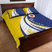 Boneiru Flag Stylized Quilt Bed Set