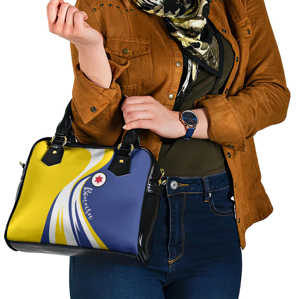 Boneiru Flag Stylized Shoulder Handbag