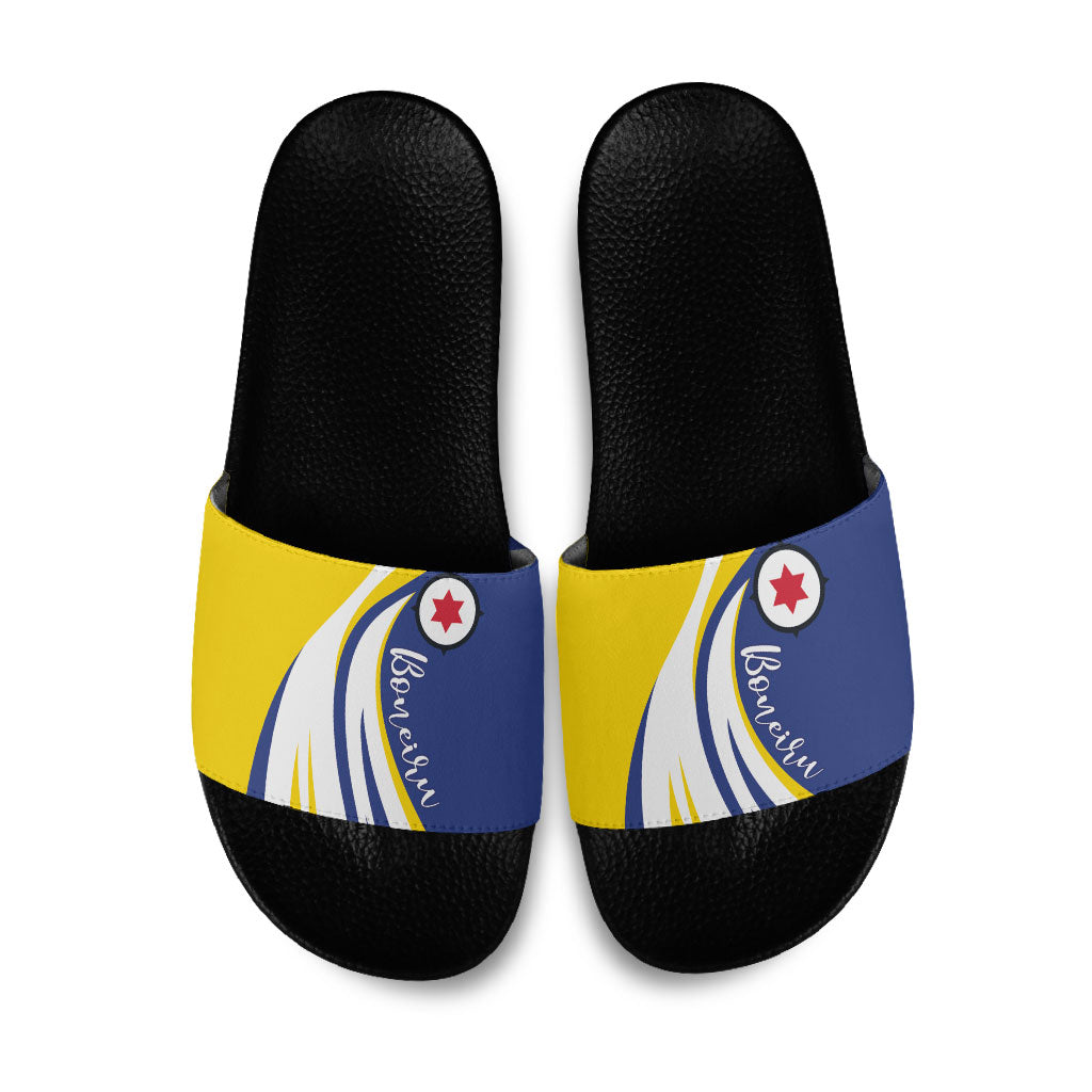 Boneiru Flag Stylized Slide Sandals