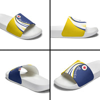 Boneiru Flag Stylized Slide Sandals