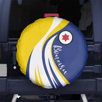 Boneiru Flag Stylized Spare Tire Cover