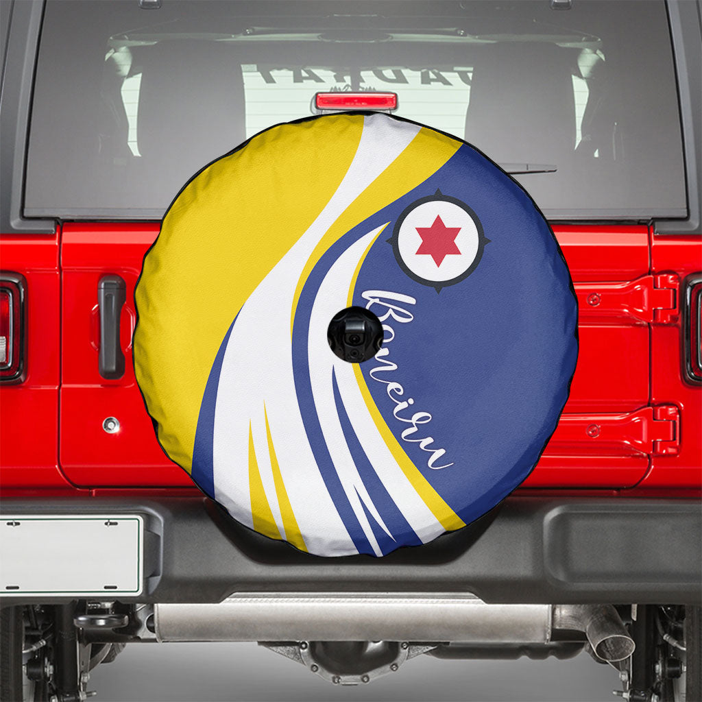 Boneiru Flag Stylized Spare Tire Cover