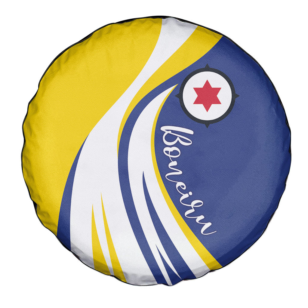 Boneiru Flag Stylized Spare Tire Cover