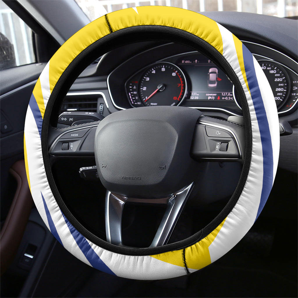 Boneiru Flag Stylized Steering Wheel Cover