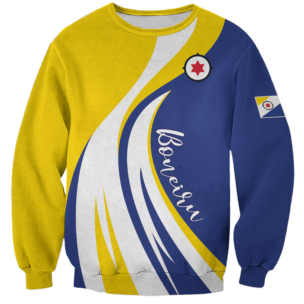 Personalized Boneiru Flag Stylized Sweatshirt