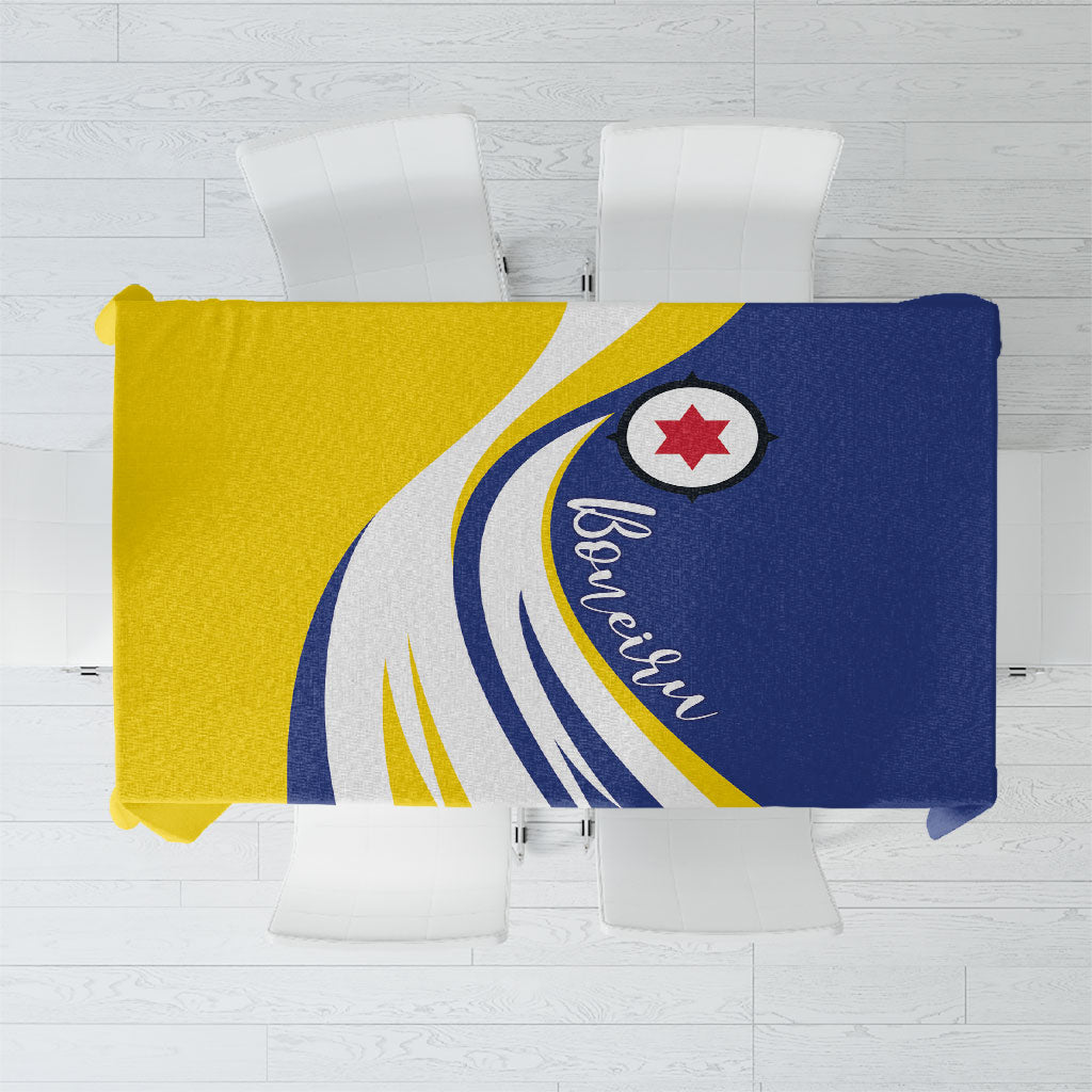 Boneiru Flag Stylized Tablecloth