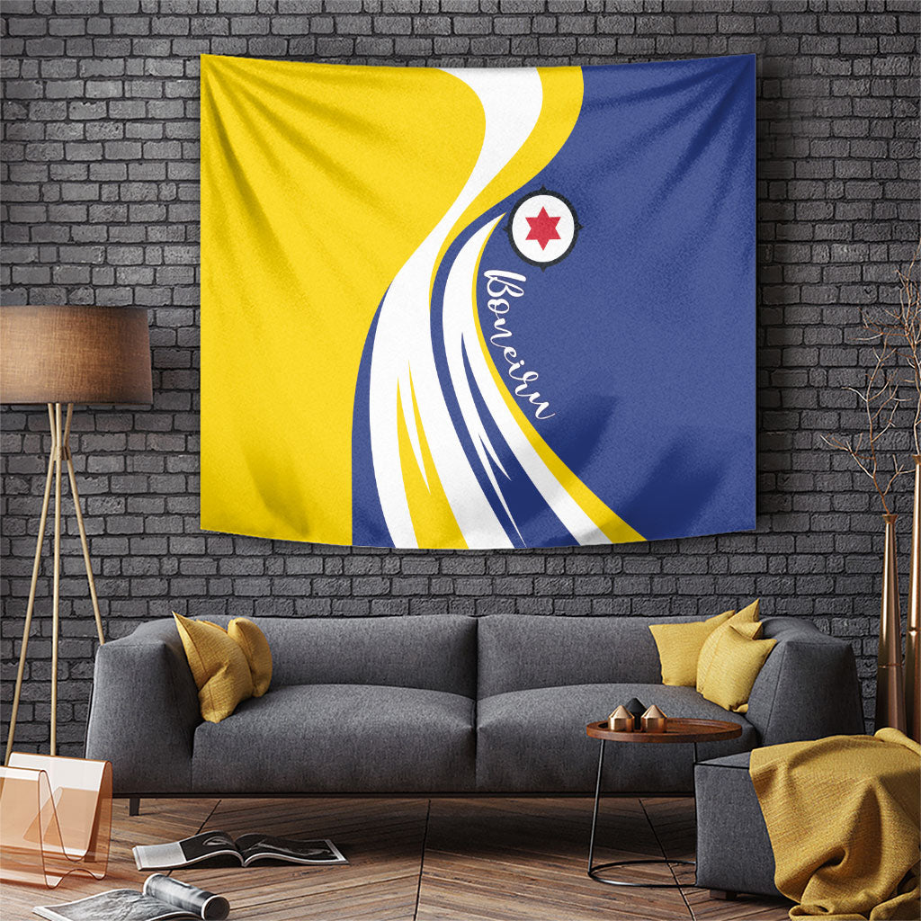 Boneiru Flag Stylized Tapestry