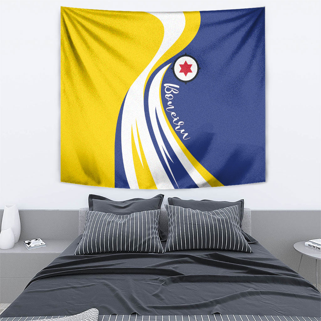 Boneiru Flag Stylized Tapestry