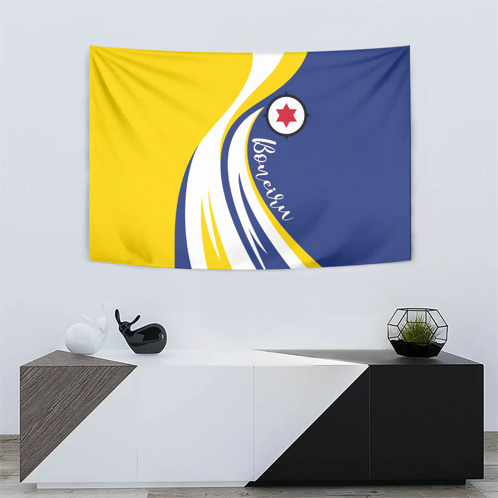 Boneiru Flag Stylized Tapestry