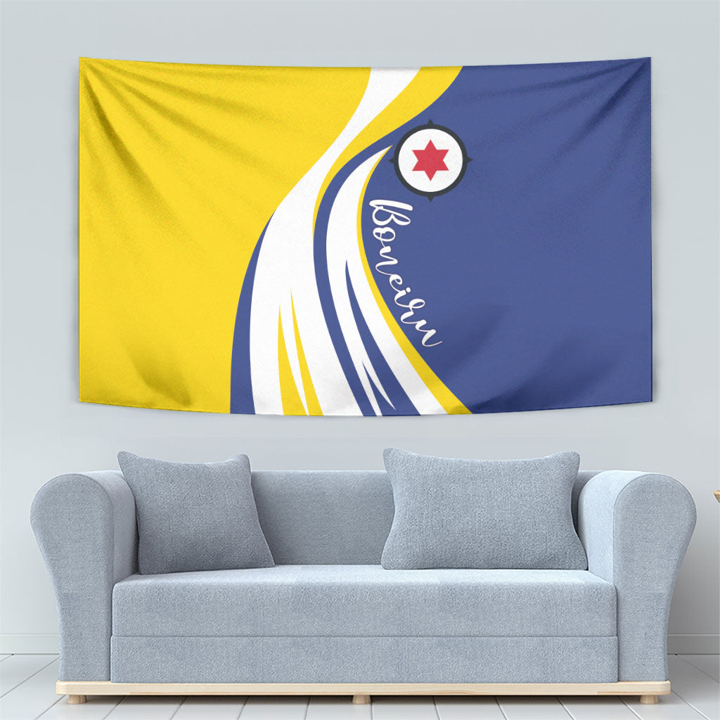 Boneiru Flag Stylized Tapestry