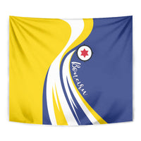Boneiru Flag Stylized Tapestry