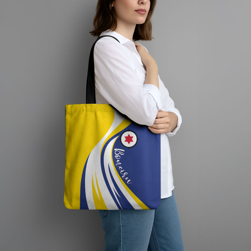 Boneiru Flag Stylized Tote Bag
