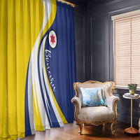Boneiru Flag Stylized Window Curtain