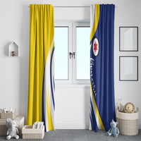 Boneiru Flag Stylized Window Curtain