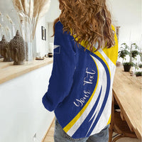 Personalized Boneiru Flag Stylized Women Casual Shirt
