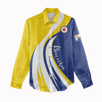 Personalized Boneiru Flag Stylized Women Casual Shirt