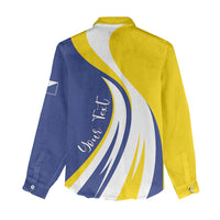 Personalized Boneiru Flag Stylized Women Casual Shirt
