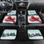 Cardinal Christmas Car Mats Snowflake Xmas Tree - Wonder Print Shop