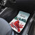 Cardinal Christmas Car Mats Snowflake Xmas Tree - Wonder Print Shop