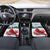 Cardinal Christmas Car Mats Snowflake Xmas Tree - Wonder Print Shop