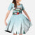 Personalised Cardinal Christmas Family Matching Mermaid Dress and Hawaiian Shirt Snowflake Xmas Tree - Wonder Print Shop