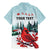 Personalised Cardinal Christmas Family Matching Mermaid Dress and Hawaiian Shirt Snowflake Xmas Tree - Wonder Print Shop