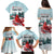 Personalised Cardinal Christmas Family Matching Puletasi and Hawaiian Shirt Snowflake Xmas Tree - Wonder Print Shop
