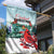 Cardinal Christmas Garden Flag Snowflake Xmas Tree - Wonder Print Shop