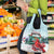 Cardinal Christmas Grocery Bag Snowflake Xmas Tree