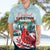 Personalised Cardinal Christmas Hawaiian Shirt Snowflake Xmas Tree - Wonder Print Shop