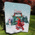 Cardinal Christmas Quilt Snowflake Xmas Tree - Wonder Print Shop