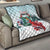 Cardinal Christmas Quilt Snowflake Xmas Tree - Wonder Print Shop