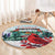 Cardinal Christmas Round Carpet Snowflake Xmas Tree LT01